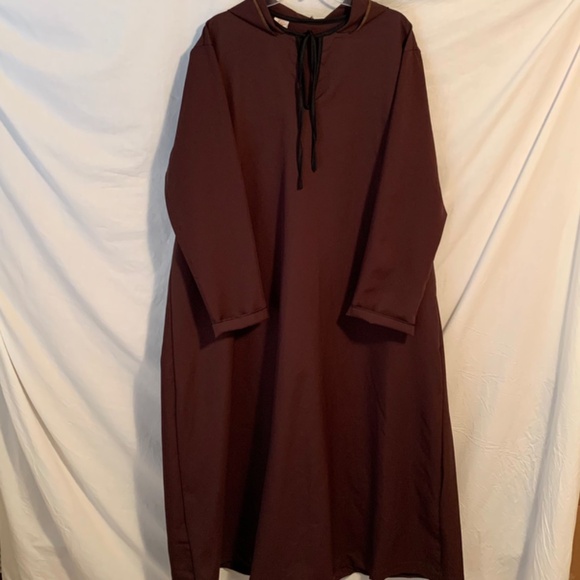 Rubie's Costumes Long Brown Hooded Cape Cloak Adult OS - Picture 3 of 12